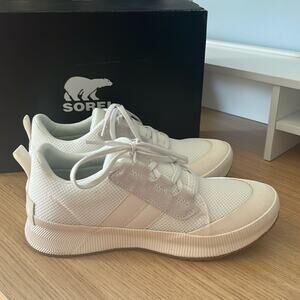 Sorel White and Cream Women's Sneakers